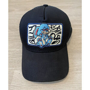 Imogene + Willie Billy Strings Rabbit Chronic Logo Trucker Hat Black Snapback